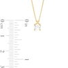 Thumbnail Image 2 of 0.30 CT. Diamond Solitaire Pendant in 14K Gold (J/I3) – 19"