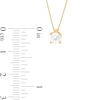 0.50 CT. Certified Diamond Solitaire Pendant in 14K Gold (J/I3) – 19"