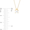 CT. Certified Diamond Solitaire Pendant in 14K Gold (J/I3) – 19