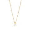 Thumbnail Image 1 of 0.20 CT. Diamond Solitaire Pendant in 14K Gold (J/I3) – 19"