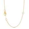 Thumbnail Image 3 of 0.20 CT. Diamond Solitaire Pendant in 14K Gold (J/I3) – 19"