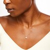 Thumbnail Image 2 of 1.00 CT. Certified Diamond Solitaire Pendant in 14K Gold (J/I3) – 19"