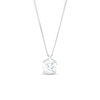Thumbnail Image 1 of 1.00 CT. Certified Diamond Solitaire Pendant in 14K White Gold (J/I3) – 19"