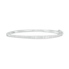 Thumbnail Image 1 of 1.50 CT. T.W. Certified Lab-Grown Diamond Bangle in 14K White Gold (F/SI2) - 7.25"