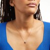 Thumbnail Image 2 of 0.23 CT. T.W. Multi-Diamond Heart Necklace in Sterling Silver