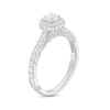 Thumbnail Image 2 of Monique Lhuillier Bliss 0.95 CT. T.W. Diamond Frame Vintage-Style Engagement Ring in 18K White Gold