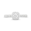 Thumbnail Image 3 of Monique Lhuillier Bliss 0.95 CT. T.W. Diamond Frame Vintage-Style Engagement Ring in 18K White Gold