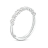 Monique Lhuillier Bliss 0.45 CT. T.W. Marquise and Round Diamond Anniversary Band in 18K White Gold