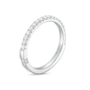Thumbnail Image 2 of Monique Lhuillier Bliss 0.29 CT. T.W. Diamond Anniversary Band in 18K White Gold