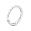 Thumbnail Image 3 of Monique Lhuillier Bliss 0.29 CT. T.W. Diamond Anniversary Band in 18K White Gold