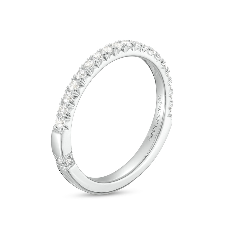 Main Image 3 of Monique Lhuillier Bliss 0.29 CT. T.W. Diamond Anniversary Band in 18K White Gold