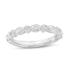 Thumbnail Image 0 of Monique Lhuillier Bliss 0.45 CT. T.W. Marquise and Round Diamond Vintage-Style Anniversary Band in 18K White Gold