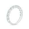 Thumbnail Image 3 of Monique Lhuillier Bliss 0.95 CT. T.W. Oval Diamond Anniversary Band in 18K White Gold