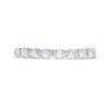 Thumbnail Image 4 of Monique Lhuillier Bliss 0.95 CT. T.W. Oval Diamond Anniversary Band in 18K White Gold
