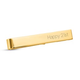 Men's Engravable Tie Bar (1 Line)