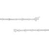 Thumbnail Image 2 of 4.00 CT. T.W. Certified Lab-Created Diamond Alternating Line Bracelet in 14K White Gold (F/SI2)