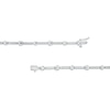 4.00 CT. T.W. Certified Lab-Created Diamond Alternating Line Bracelet in 14K White Gold (F/SI2)