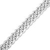 Thumbnail Image 0 of Men's 7.2mm Diamond-Cut Cuban Curb Chain Bracelet in Solid Sterling Silver  - 8.5"