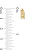 Thumbnail Image 3 of 11.0mm Triple Row Hoop Earrings in 14K Gold