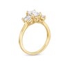 Thumbnail Image 2 of 2.00 CT. T.W. Certified Emerald-Cut Lab-Created Diamond Three Stone Engagement Ring in 14K Gold (F/SI2)