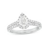 Thumbnail Image 1 of Celebration Infinite™ Canadian Certified Pear-Shaped Centre Diamond 1.20 CT. T.W. Engagement Ring in 14K White Gold