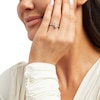 Thumbnail Image 2 of Celebration Infinite™ Canadian Certified Pear-Shaped Centre Diamond 0.69 CT. T.W. Engagement Ring in 14K White Gold