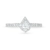 Thumbnail Image 3 of Celebration Infinite™ Canadian Certified Pear-Shaped Centre Diamond 0.69 CT. T.W. Engagement Ring in 14K White Gold