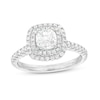 Thumbnail Image 0 of Celebration Infinite™ Canadian Certified Cushion-Cut Centre Diamond 1.45 CT. T.W. Engagement Ring in 14K White Gold