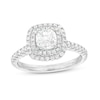 Thumbnail Image 1 of Celebration Infinite™ Canadian Certified Cushion-Cut Centre Diamond 1.45 CT. T.W. Engagement Ring in 14K White Gold
