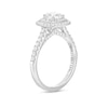 Thumbnail Image 3 of Celebration Infinite™ Canadian Certified Cushion-Cut Centre Diamond 1.45 CT. T.W. Engagement Ring in 14K White Gold