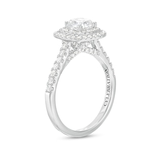Celebration Infinite™ Canadian Certified Cushion-Cut Centre Diamond 1.45 CT. T.W. Engagement Ring in 14K White Gold