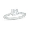 Thumbnail Image 0 of Celebration Infinite™ Canadian Certified Centre Diamond 1.29 CT. T.W. Engagement Ring in 14K White Gold (I/SI2)