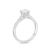 Thumbnail Image 3 of Celebration Infinite™ Canadian Certified Centre Diamond 1.29 CT. T.W. Engagement Ring in 14K White Gold (I/SI2)