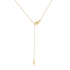 Thumbnail Image 5 of 0.08 CT. T.W. Diamond Bumblebee Necklace in Sterling Silver with 14K Gold Plate