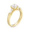 Thumbnail Image 3 of 1.33 CT. T.W. Certified Lab-Grown Diamond Three Stone Engagement Ring in 14K Gold (F/VS2)