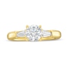 Thumbnail Image 3 of 1.33 CT. T.W. Certified Lab-Created Diamond Three Stone Engagement Ring in 14K Gold (F/VS2)