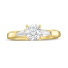 Thumbnail Image 4 of 1.33 CT. T.W. Certified Lab-Grown Diamond Three Stone Engagement Ring in 14K Gold (F/VS2)