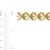 Thumbnail Image 1 of 11.0-12.0mm Golden Cultured South Sea Pearl Strand Necklace with 14K Gold Clasp