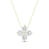 Thumbnail Image 0 of 0.25 CT. T.W. Quad Diamond Flower Pendant in 10K Gold
