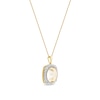 Thumbnail Image 1 of 0.25 CT. T.W. Quad Diamond Flower Pendant in 10K Gold
