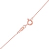 0.10 CT. T.W. Diamond Tilted Button Heart Pendant in 10K Rose Gold