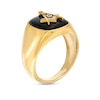 Thumbnail Image 2 of Men's Onyx Masonic Signet Ring in 10K Gold