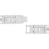 Thumbnail Image 3 of Men's 0.29 CT. T.W. Diamond Link Bracelet in Stainless Steel - 8.62"