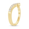 Thumbnail Image 2 of 0.23 CT. T.W. Diamond Chevron Anniversary Band in 10K Gold