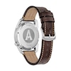 Thumbnail Image 2 of Men's Citizen Disney Avatar Eco-Drive® Brown Leather Strap Watch with Blue Dial (Model: AW2060-02W)