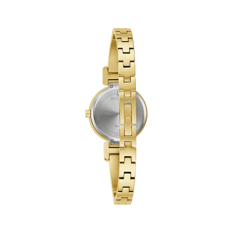 Ladies' Marc Anthony Modern Diamond Accent Gold-Tone Bangle Watch with Champagne Dial (Model: 97P164)