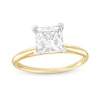 Thumbnail Image 1 of 2.50 CT. Certified Princess-Cut Lab-Grown Diamond Solitaire Engagement Ring in 14K Gold (F/SI2)