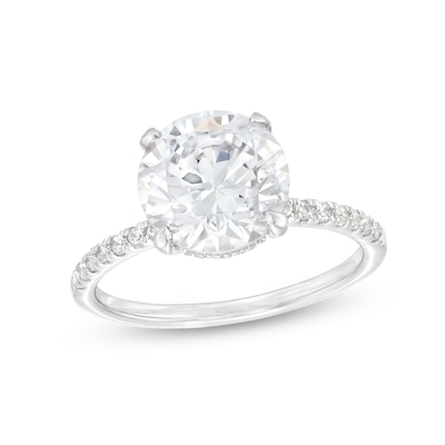 3.25 CT. T.W. Certified Lab-Grown Diamond Engagement Ring in 14K Gold (F/SI2