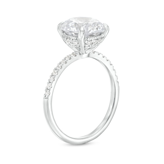 3.25 CT. T.W. Certified Lab-Grown Diamond Engagement Ring in 14K Gold (F/SI2