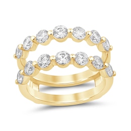 1.95 CT. T.W. Certified Lab-Grown Diamond Solitaire Enhancer in 14K Gold (F/VS2)